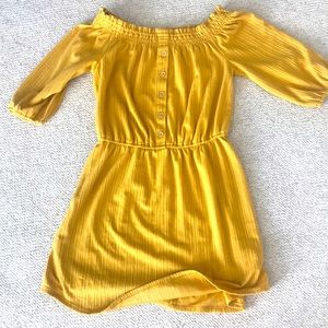 Women’s yellow dress